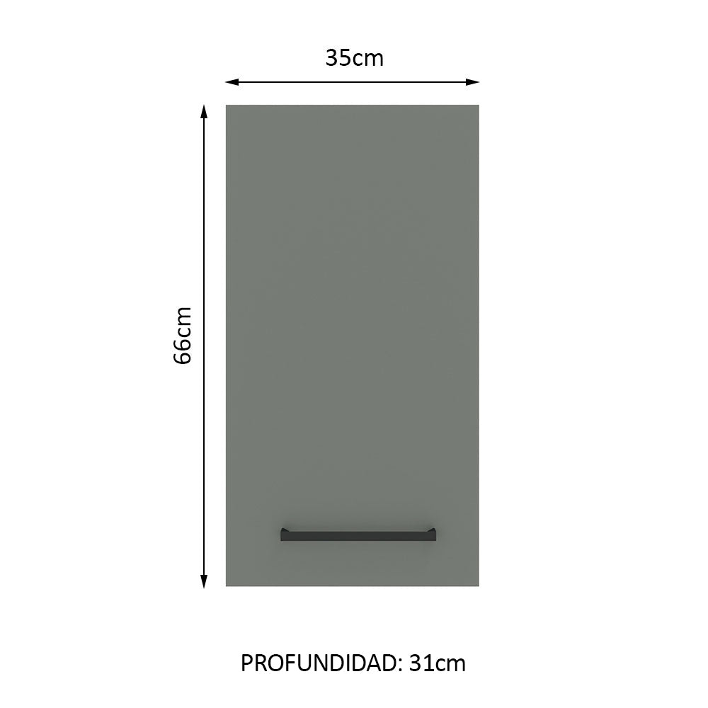 Alacena Madesa Agata 35 Cm 1 Puerta