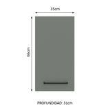 Alacena Madesa Agata 35 Cm 1 Puerta