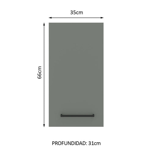 Alacena 35 cm 1 Puerta Agata Madesa