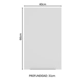 Alacena Cocina 40 cm 1 Puerta Blanco Stella Madesa