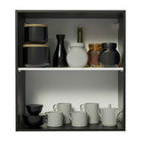 Alacena Gabinete Superior Reims 60 cm 1 Puerta Negro