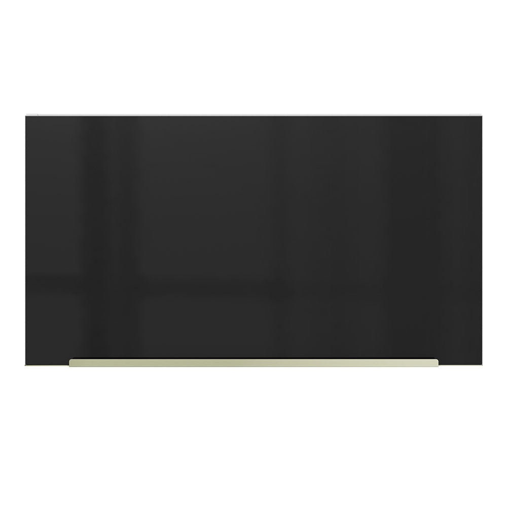 Alacena 60 cm 1 Puerta Lux Blanco/Negro