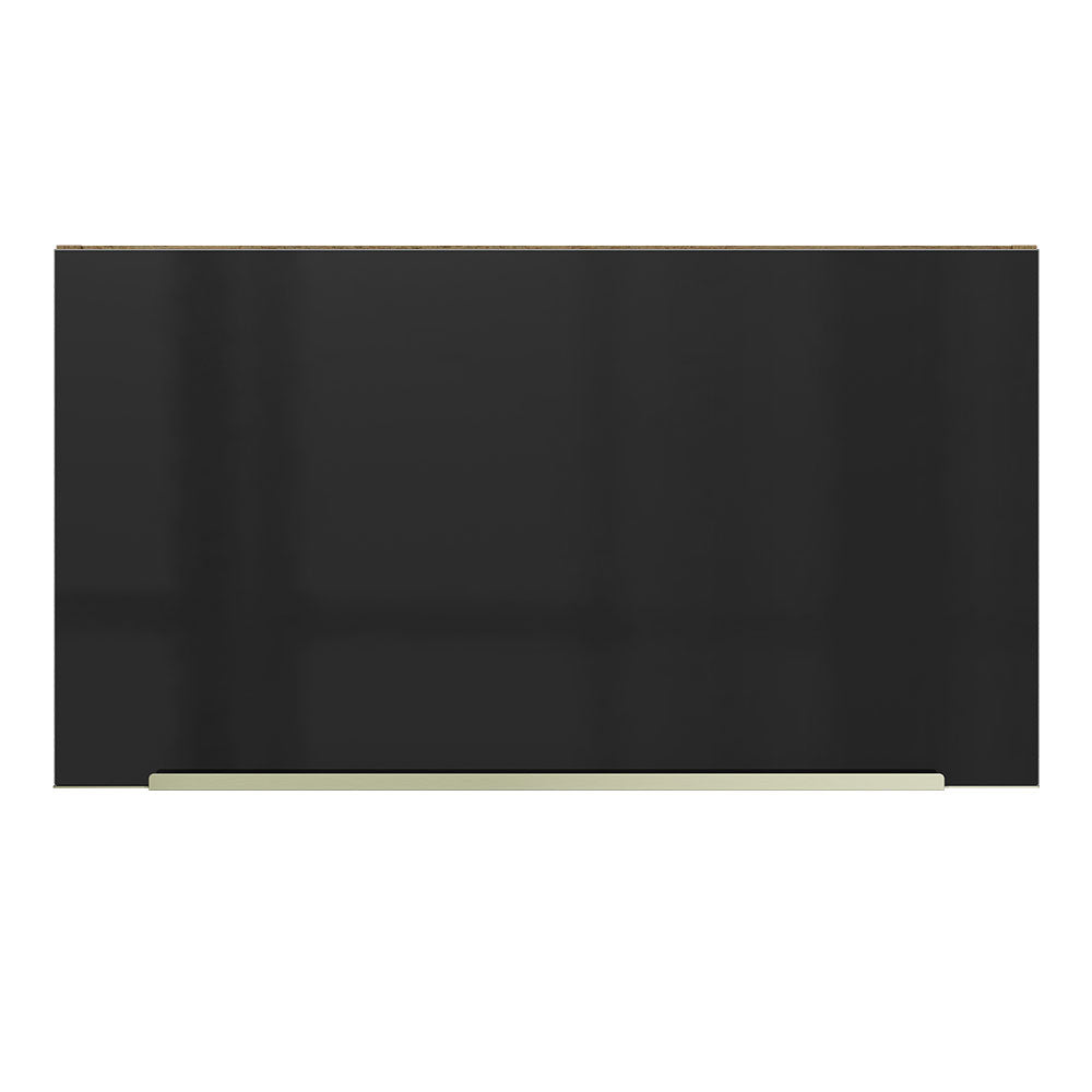 Alacena 60 cm 1 Puerta Lux Marrón/Negro