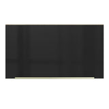 Alacena 60 cm 1 Puerta Lux Marrón/Negro
