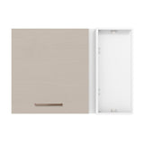Alacena 94 cm 1 Puerta Agata Blanco/Crema