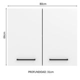 Alacena de Cocina Madesa Agata 80 cm 2 Puertas