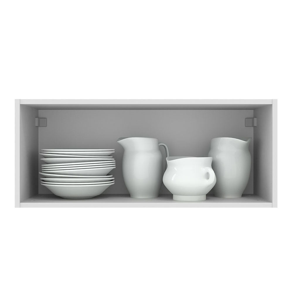 Alacena 80 cm 2 Puertas Agata Blanco