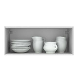 Alacena 80 cm 2 Puertas Agata Blanco