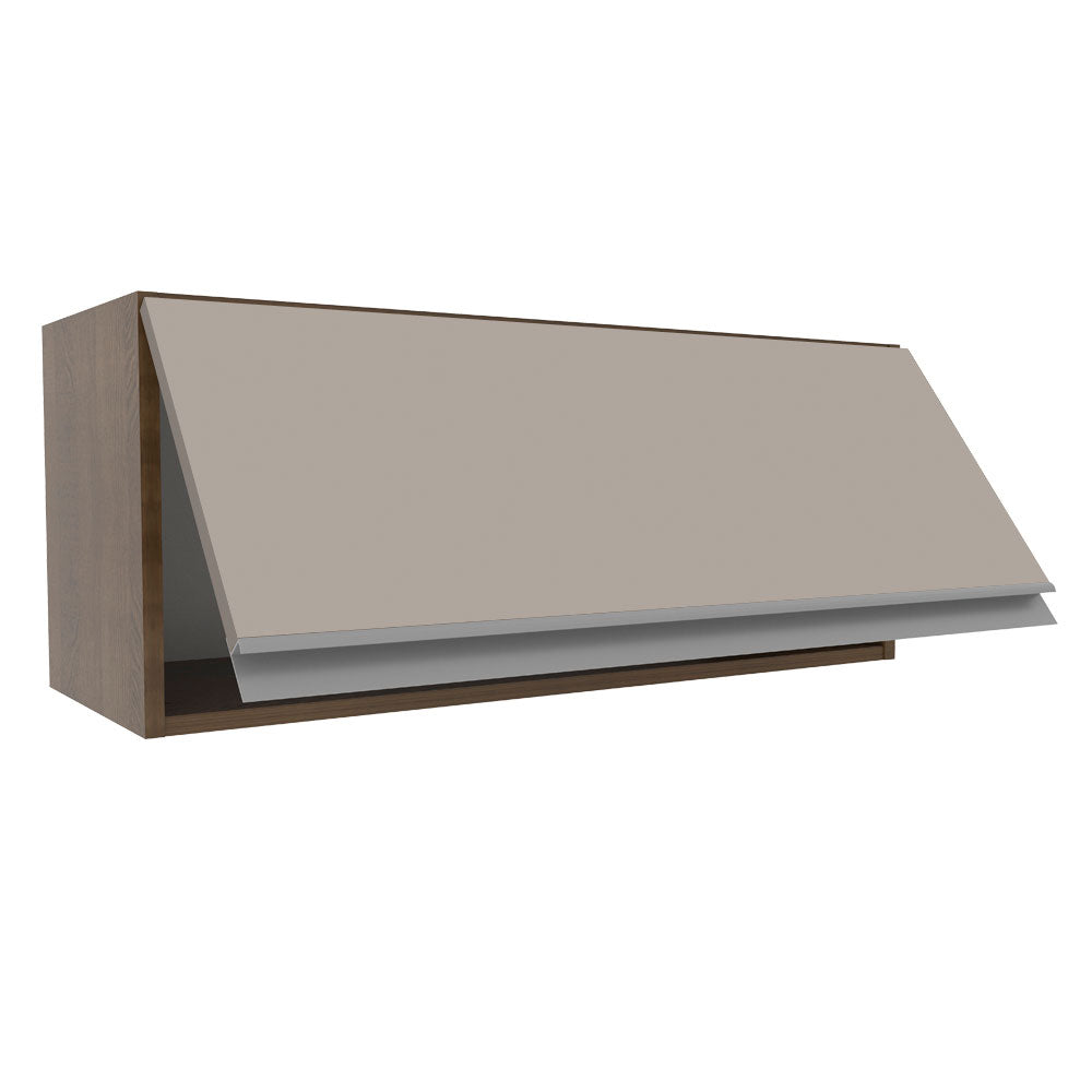 Alacena Gabinete Superior Cocina Madesa Glamy 80cm Marrón/Crema