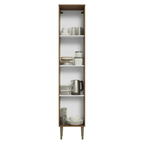 Despensero 40 cm 1 Puerta Marrón/Blanco Lille Madesa