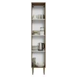 Despensero 40 cm 1 Puerta Marrón/Blanco Lille Madesa