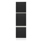 Despensero 60 cm 3 Puertas Blanco/Negro Glamy Madesa