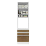 Alacena Gabinete Madesa Glamy 60cm 1 puerta 3 cajones