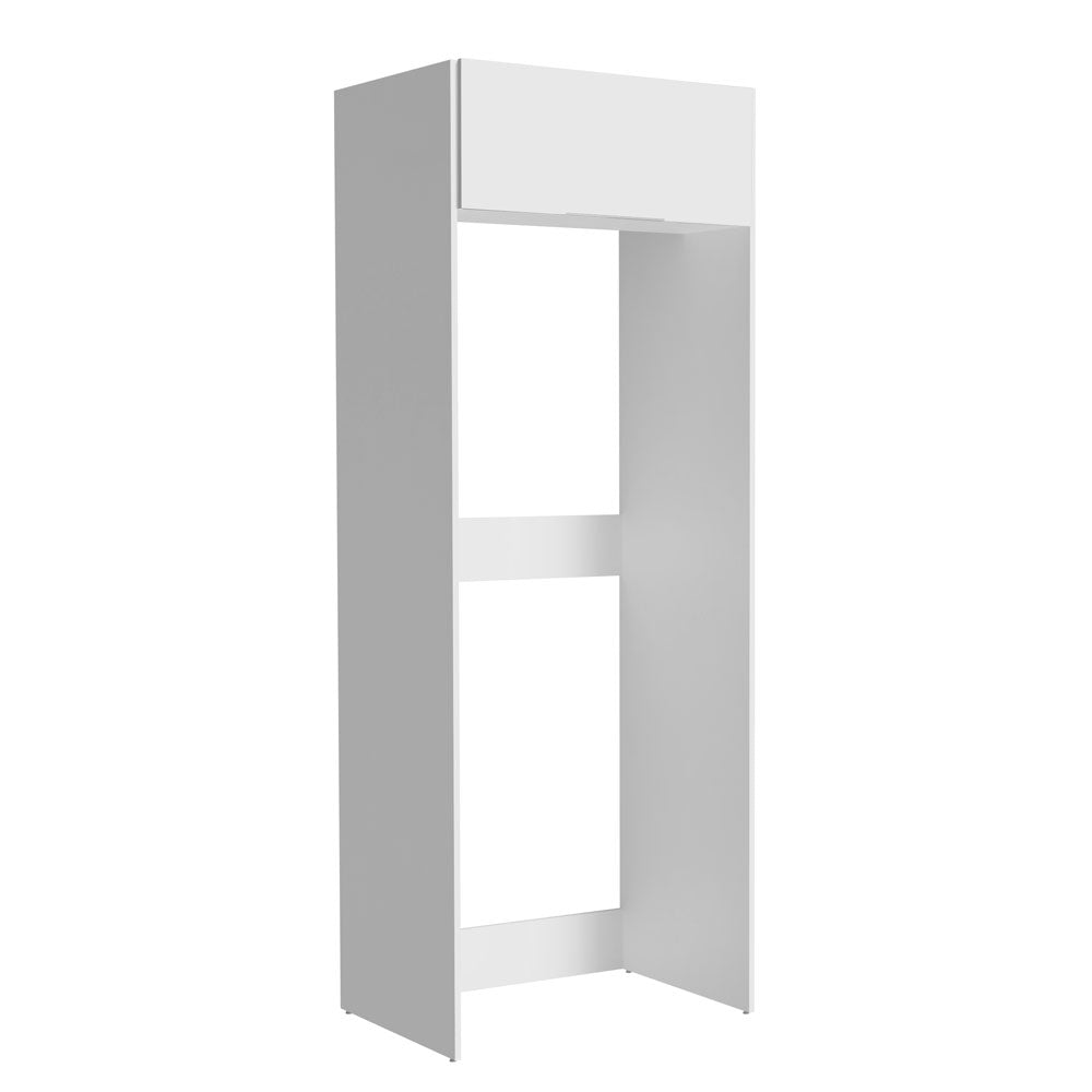 Mueble para Empotrar Heladera 1 Puerta Abatible Blanco Stella Madesa