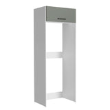 Mueble para empotrar Heladera Madesa Agata Puerta Rebatible