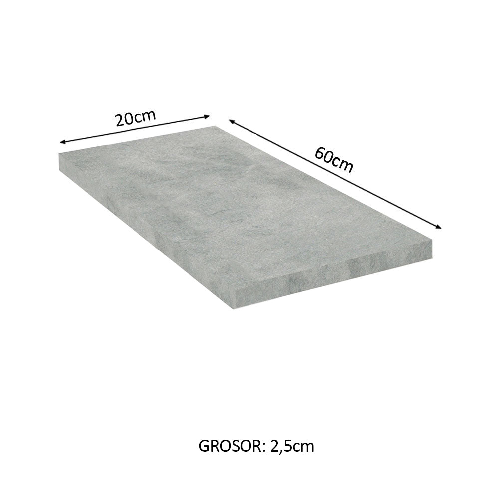 Tapa para Bajo Mesada 20 x 60 cm para Cocinas Madesa Glamy, Lux e Stella Mood