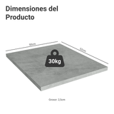 Mesada 50x52cm, para cocinas Agata, Glamy, Stella y Vik Gris