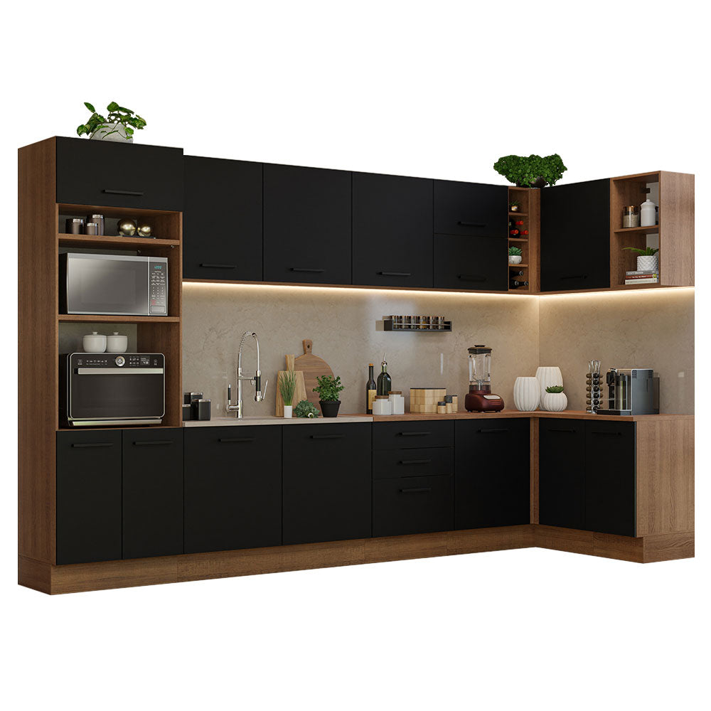 Combo completo de Cocina Esquinera Madesa Agata 499cm MN 01