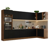 Combo completo de Cocina Esquinera Madesa Agata 499cm MN 01