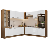 Combo completo de Cocina Esquinera Madesa Agata 549cm MB 01