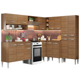 Combo completo de Cocina Esquinera Madesa 417cm Emilly Ice 01