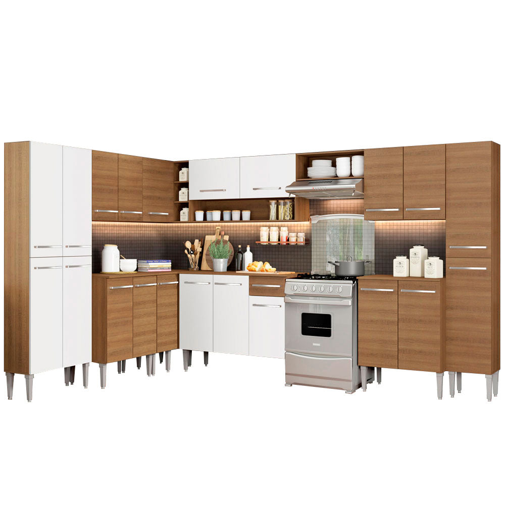 Combo completo de Cocina Esquinera 513cm Emilly Big Madesa 02