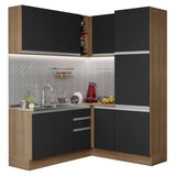 Combo completo de Cocina Esquinera Madesa Glamy 329cm MN 01