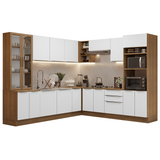 Combo completo de Cocina Esquinera Madesa Lux 566cm MB 01
