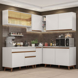 Combo completo de Cocina Esquinera Madesa Reims 382cm BB 01