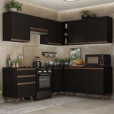 Combo completo de Cocina Esquinera Madesa Reims 392cm NN 01