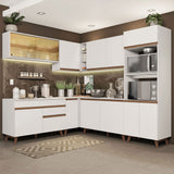 Combo completo de Cocina Esquinera Madesa Reims 452cm BB 01