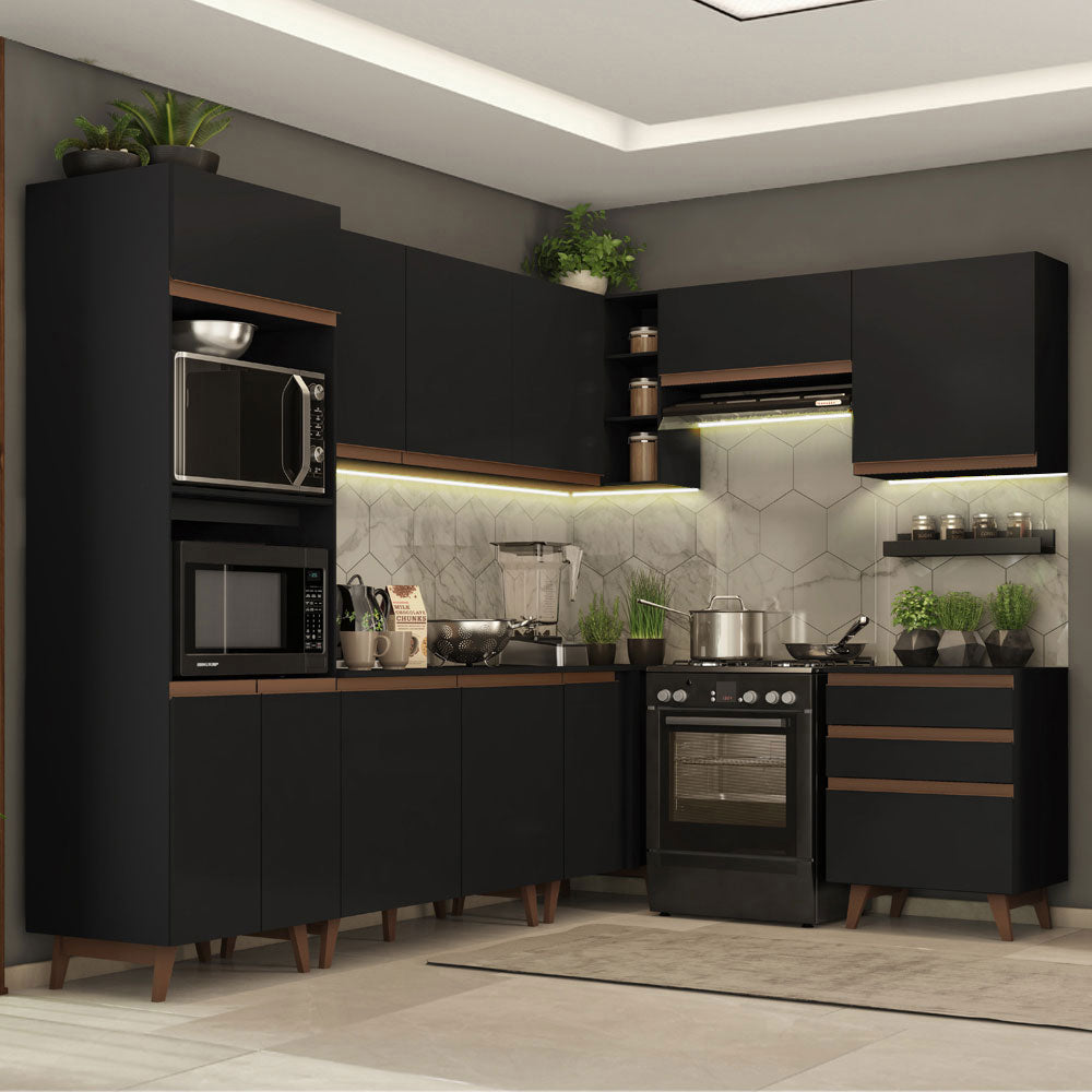 Combo completo de Cocina Esquinera Madesa Reims 462cm NN 02