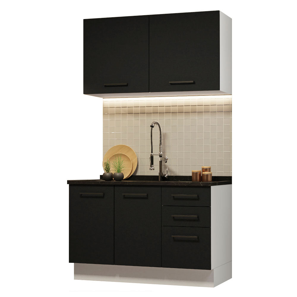 Combo de Cocina Madesa Agata 120cm BN 01