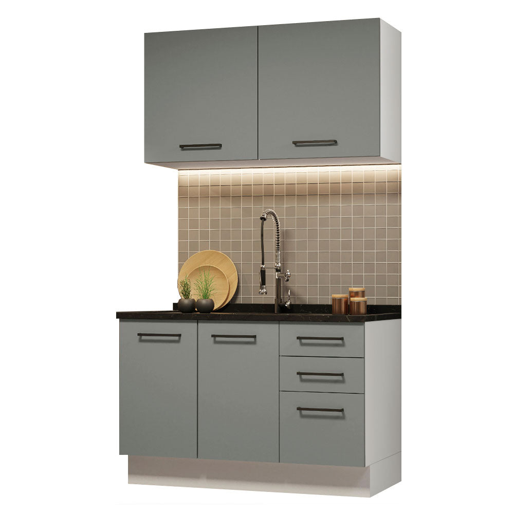 Combo de Cocina Madesa Agata 120cm BG 01