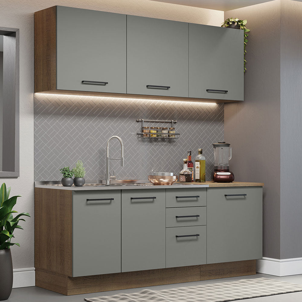 Combo de Cocina Madesa Agata 180cm MG 01