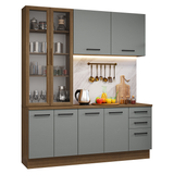 Combo completo de Cocina con Cristalero Madesa Agata MG