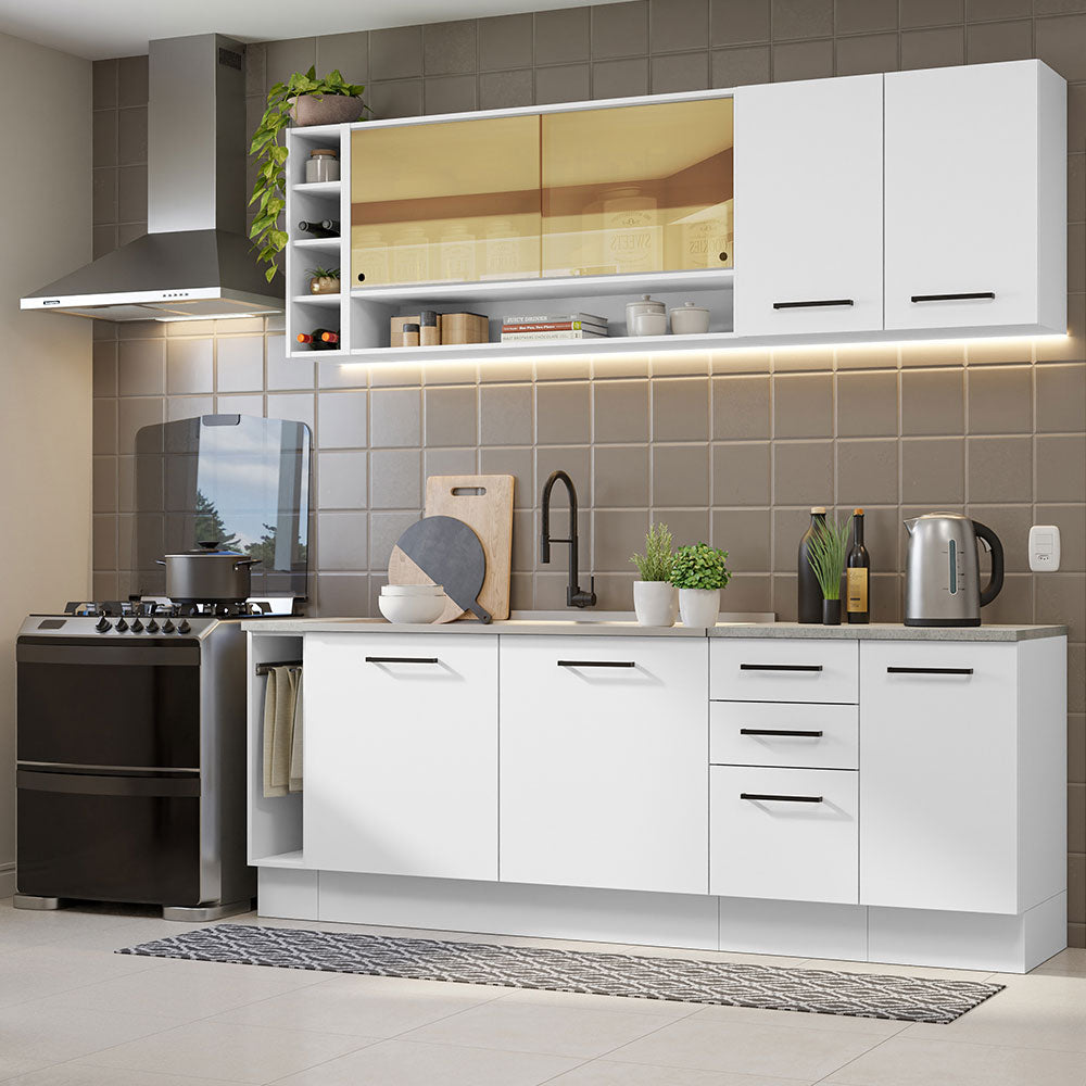 Combo completo de Cocina Madesa Agata 220cm BB 01