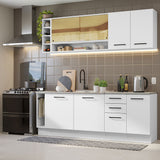 Combo completo de Cocina Madesa Agata 220cm BB 01