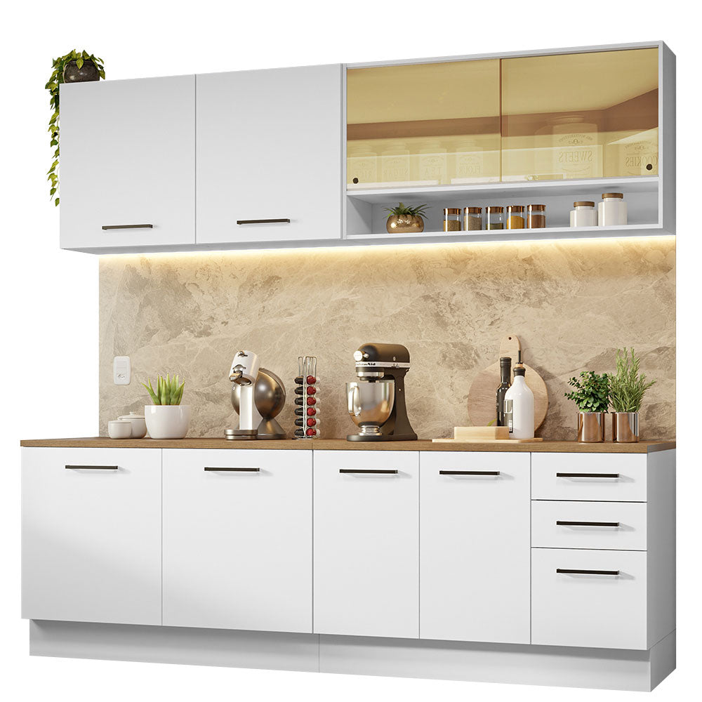 Combo completo de Cocina Madesa Agata 240cm BM 03