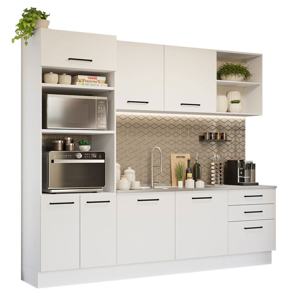 Combo completo de Cocina Agata Madesa 250cm 01