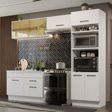 Combo completo de Cocina 270cm Agata Madesa 05 Blanco
