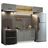 Combo completo de Cocina Madesa Agata 280cm BG 03