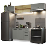 Combo completo de Cocina Madesa Agata 280cm BG 04
