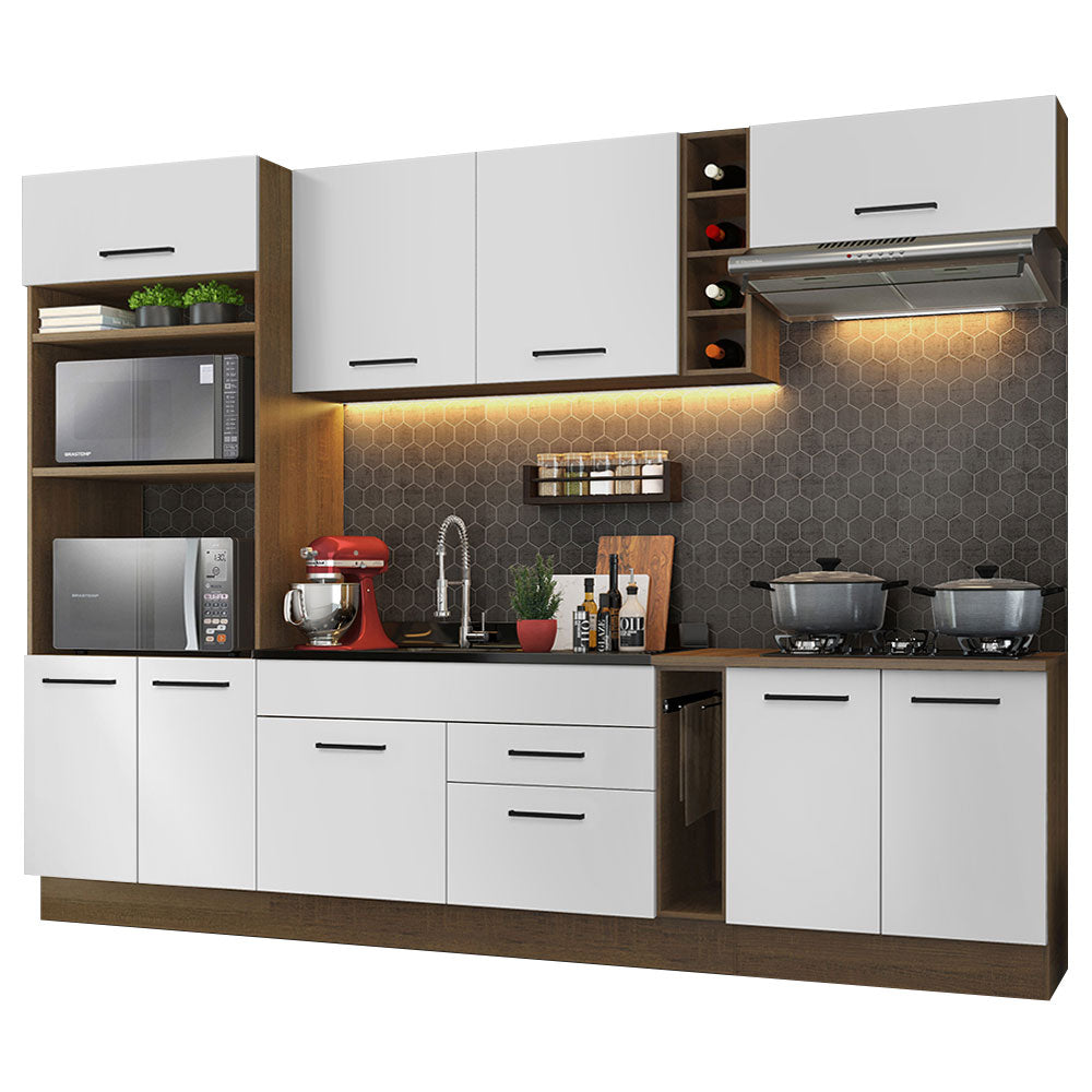Combo completo de Cocina Madesa Agata 290cm MB 01