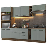 Combo completo de Cocina Madesa Agata 290cm MG 01