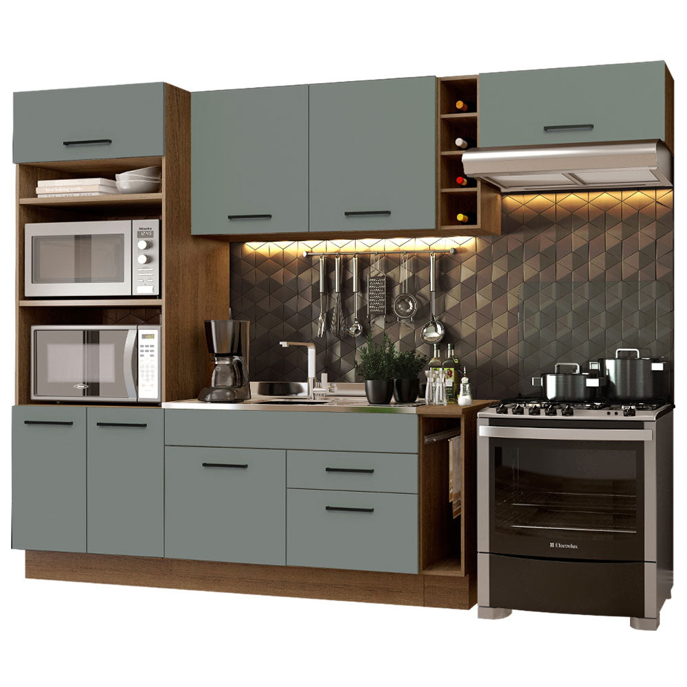 Combo completo de Cocina Madesa Agata 290cm MG 02