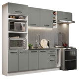 Combo completo de Cocina Madesa Agata 290cm BG 03