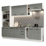 Combo completo de Cocina Madesa Agata 290cm BG 05