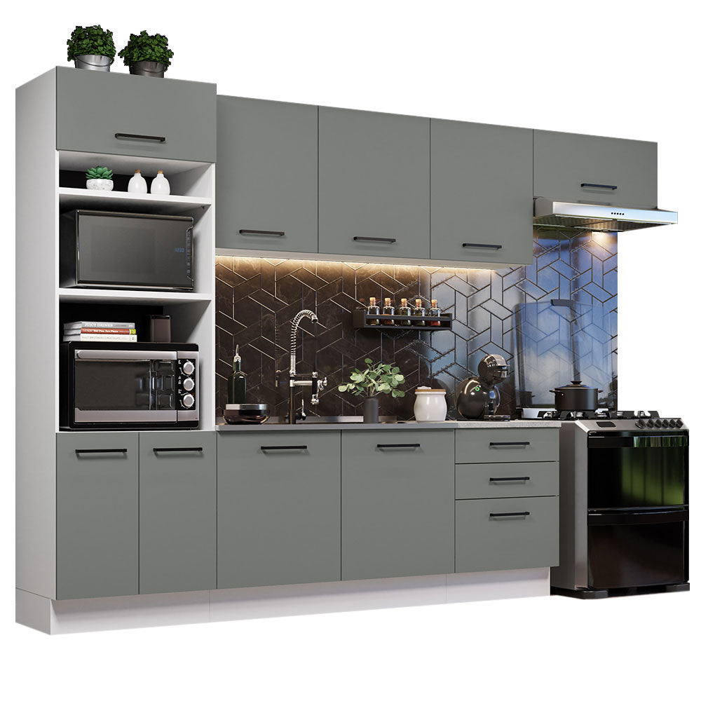 Combo completo de Cocina Madesa Agata 330cm BG 03