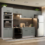 Combo completo de Cocina Madesa Agata 350cm BG 01